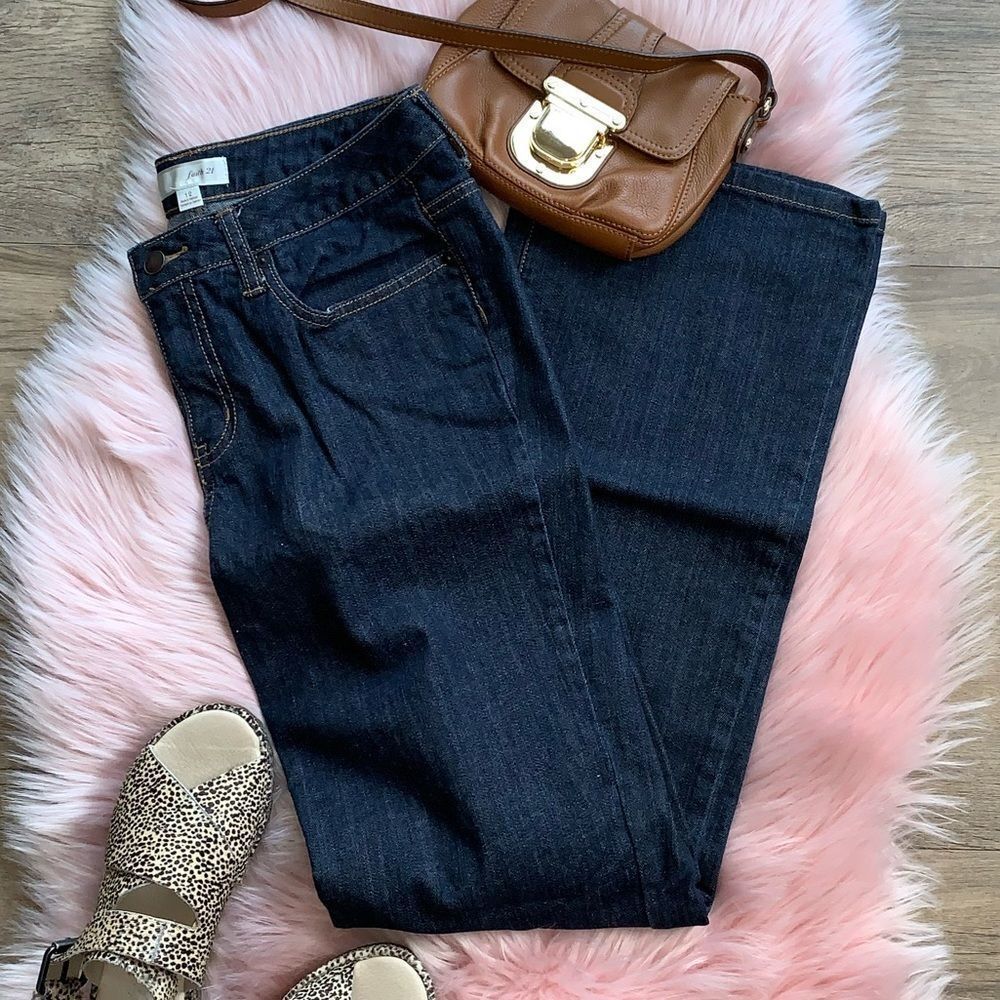 🆑 Faith21 | Dark Wash Bootcut Jeans